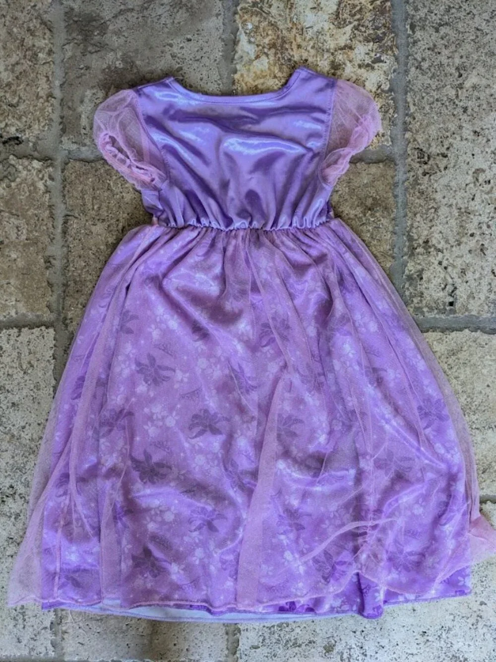 Licensed Disney Girls RAPUNZEL NIGHTGOWN SIZE 4T - Picture 2 of 3
